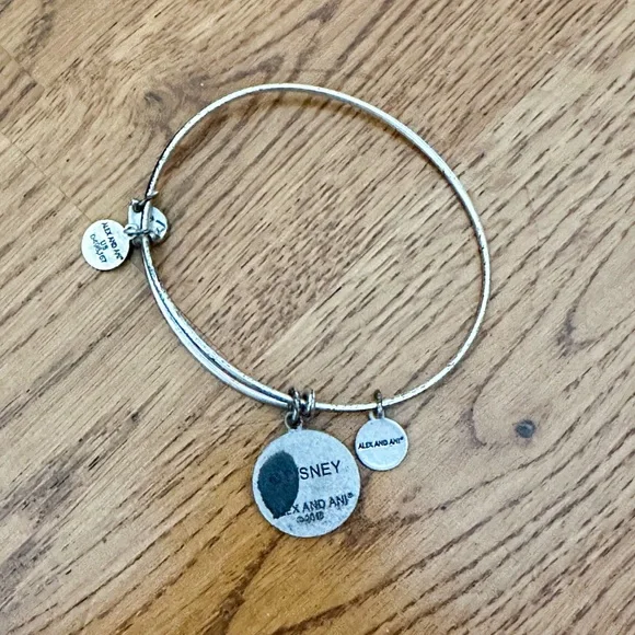 Alex and Ani Bundle of 4 Disney Silver Colored Bracelets - Picture 4 of 10